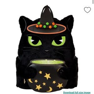 Loungefly Hocus Pocus Exclusive Binx Costume Light Up Glow Mini Backpack